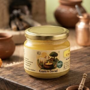 Desi Cow A2 ghee - Made From Curd (250 ML)