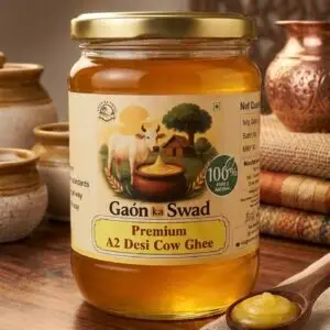 Desi Cow A2 ghee - Made From Curd (500 ML)